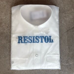 Resistol Pearl Snap button down / August Resistol Blanc / Size M / NWT